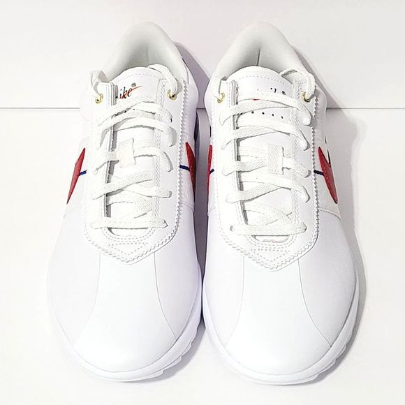NEW Nike Cortez Golf Shoes CI1670-100 White - Picture 2 of 6
